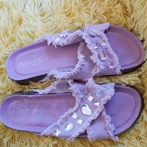 Boho Pink Slides